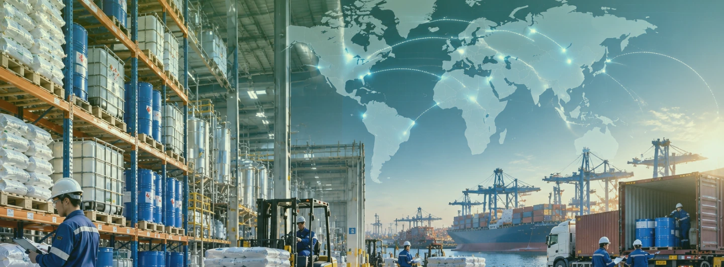 International container terminal and global trade port